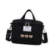 thumbnail image 1 of Bolsas colgantes para mamá, bandolera, organizador de cochecito, bolsa de hombro, bolsa de almuerzo portátil impermeable para juguetes, aperitivos de Negro, 1 of 5