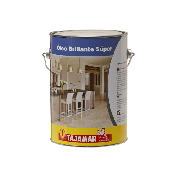 Oleo Brillante Super Negro Pinturas Tajamar Galón