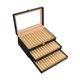 thumbnail image 3 of Estuche Para Bolígrafos Fiocias Multiusos Premium 36 Compartimentos Negro Y Beige, 3 of 5