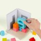 thumbnail image 3 of Juego Bloques Construcción Percepción Espacial 3d Niños 24, 3 of 9