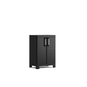 Gabinete Plástico Detroit Bajo Keter Negro
