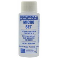 Solución Fijadora De Calcomanías Microscale Bmf129 Microset, 30 Ml