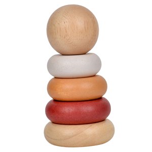 Magideal - Anillos De Apilamiento De Juguete Montessori, Juguete Sensorial De Aprendizaje Preescolar, Apilador Para Niños De Más De 6 Meses, Niños, Niños Y Niñas