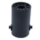 thumbnail image 4 of Silenciador de escape Punta de tubo de escape Accesorio de modificación duradero Silenciador de cola de punta de escape universal recta para vehículos Negro, 4 of 5