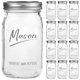 thumbnail image 1 of Frascos De Vidrio Glassmagic De 950 Ml Paquete De 12 Boca Ancha Con Tapas Herméticas, 1 of 5