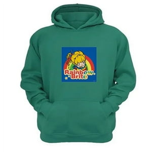 Genérico - Polerón Canguro Rainbown Brite Verde Aguamarina Talla Xl Unisex