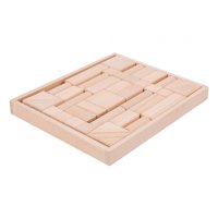 Magideal - 37 Uds. De Juguetes Montessori De Sólidos Geométricos De Madera, Superficie Lisa, Geometría, Aprendizaje De Matemáticas, Enseñanza A Partir De 3 Años,
