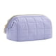 thumbnail image 1 of Bolsa De Cosméticos Acolchada, Bolsa De Maquillaje De Algodón Para Uso Diario, Senderismo, Acampada, Violeta, 1 of 5