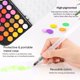 thumbnail image 5 of Set de acuarelas GETHPEN 48 colores + pinceles, 5 of 9