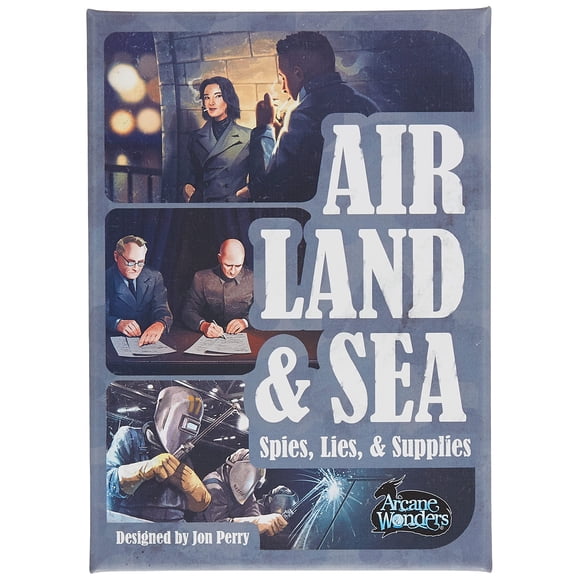Juego Arcane Wonders Air Land & Sea: espías, mentiras y suministros