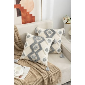 Genérico - Set 4 Funda Para Cojin Modelo Boho 45X45 C3