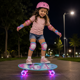 thumbnail image 3 of Skate Penny Cruiser Patineta Unicornio Green Ruedas Led, 3 of 5