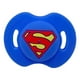 thumbnail image 1 of Set 3 Chupetes Superheroes Anatomico Divertido Bebe Lau, 1 of 3