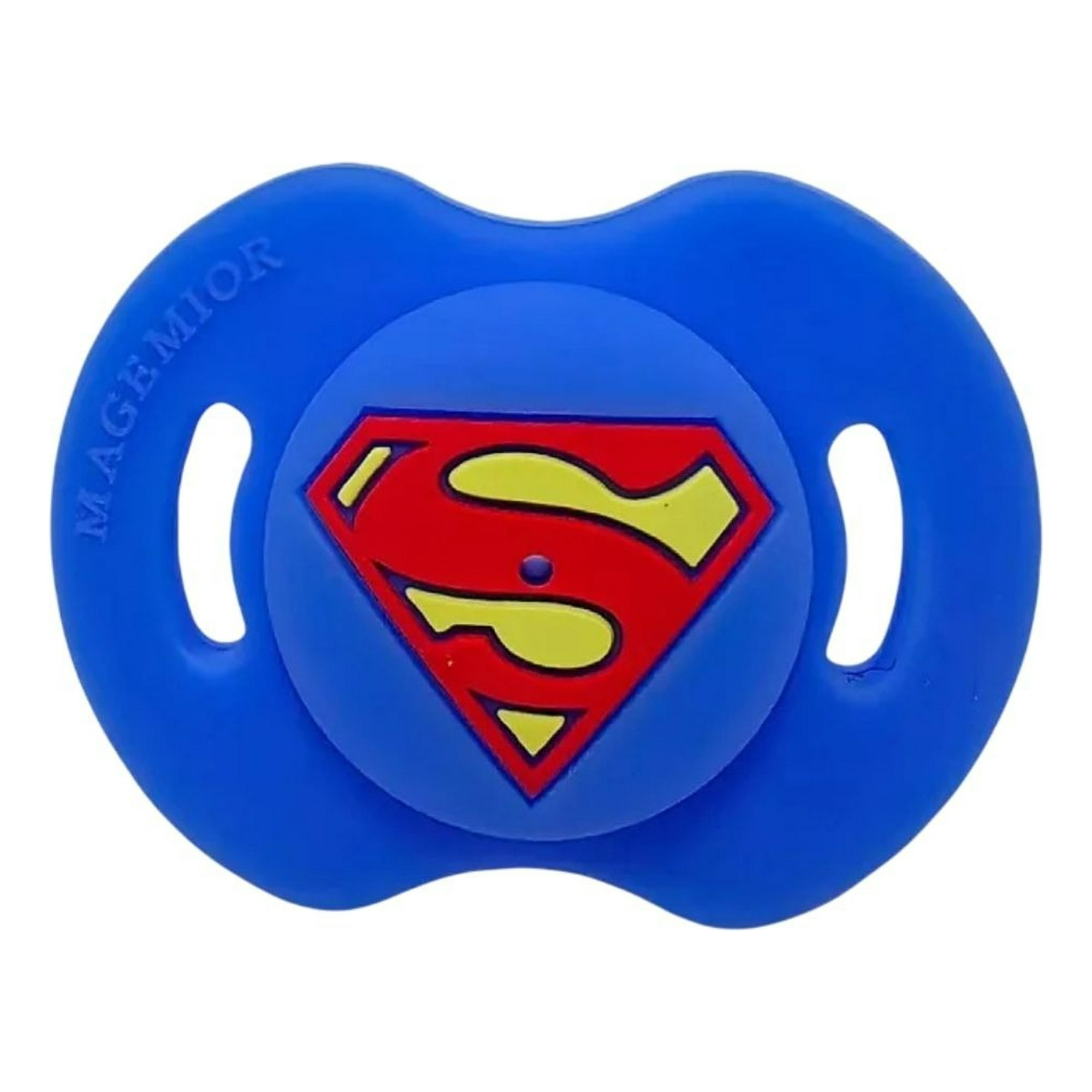 Genérico - Set 3 Chupetes Superheroes Anatomico Divertido Bebe Lau