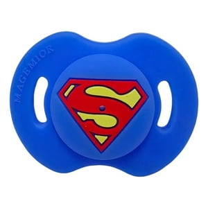 Genérico - Set 3 Chupetes Superheroes Anatomico Divertido Bebe Lau