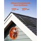 thumbnail image 2 of Ventilador de montaje a dos aguas VEVOR, de 14 pulgadas, con energía solar, escape de ático, 2 of 9