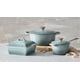 thumbnail image 3 of Cacerola Le Creuset de hierro fundido esmaltado Signature, 2,25 litros, sal marina, 3 of 4
