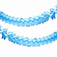 Genérico - Guirnalda Flor Celeste 2Mt X1 Uni