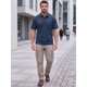 thumbnail image 2 of INSPIRE CHIC Camisa Polo Retro para Hombre de Manga Corta Verano Camisas Polo Vintage XXL Azul Marino, 2 of 5