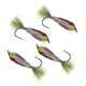 thumbnail image 3 of Epoxi Minnow Streamer Fly Saltwater Bass Trucha Perca Chub Jig Lure 4pcs C, 3 of 5