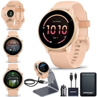 Certified Brands - Reloj Inteligente Garmin Vivoactive 6 Gps Con Pantalla Amoled Pink Dawn