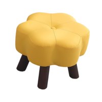 Bothyi - Pequeño Enrurro Elegante Y Cómodo Taburete Otomano Para El Apartamento De La Oficina Amarillo