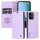 thumbnail image 5 of Funda Billetera de Cuero para Xiaomi Redmi 15C con Tarjetero y Soporte - Tapa Magnética Morado, 5 of 5