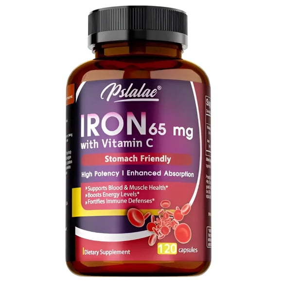 Suplemento Hierro 65mg con Vitamina C
