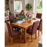 Mylhogar - Set De 6 Fundas Para Sillas Estampado Botanico