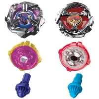 Trompo Beyblade X Beat Tyranno 4-70Q & Knife Shinobi 4- 80Hn