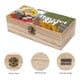 thumbnail image 3 of Harriet la Espiá Caja Organizadora de Madera Rústica - Caja Decorativa Multifuncional para Escritorio, Hogar, Oficina, Joyas y Manualidades, 3 of 6