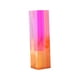 thumbnail image 2 of Florero Acrílico Maceta Columna Naranja Rosa, 2 of 3