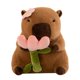 thumbnail image 1 of Peluche De Capibara, Lindo Animal De Peluche De Capibara Para Ni?os, Adultos, Regalos, Flores, 1 of 4