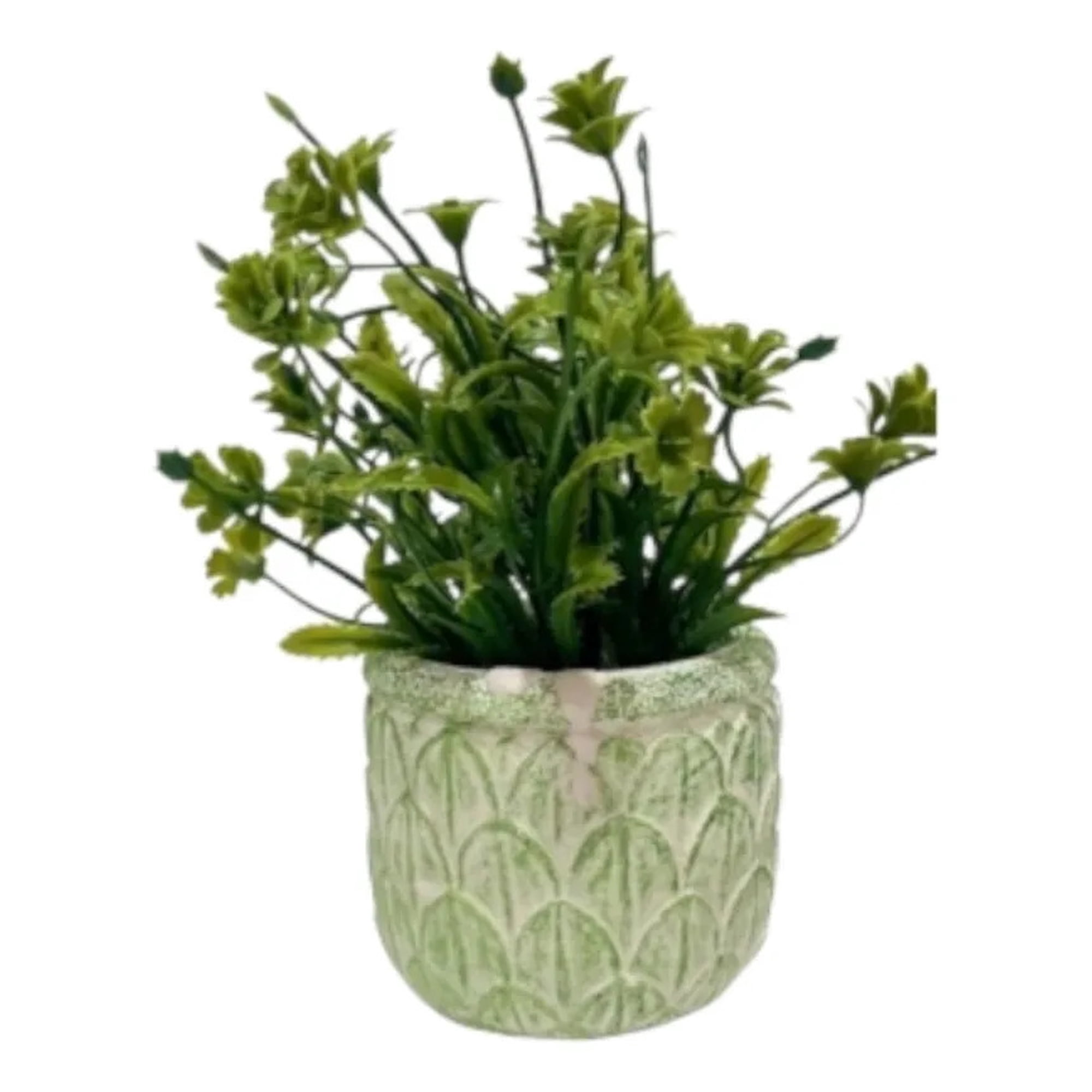 Genérico - Set 2 Planta Decorativa Artificial Adorno Botánico Jhn