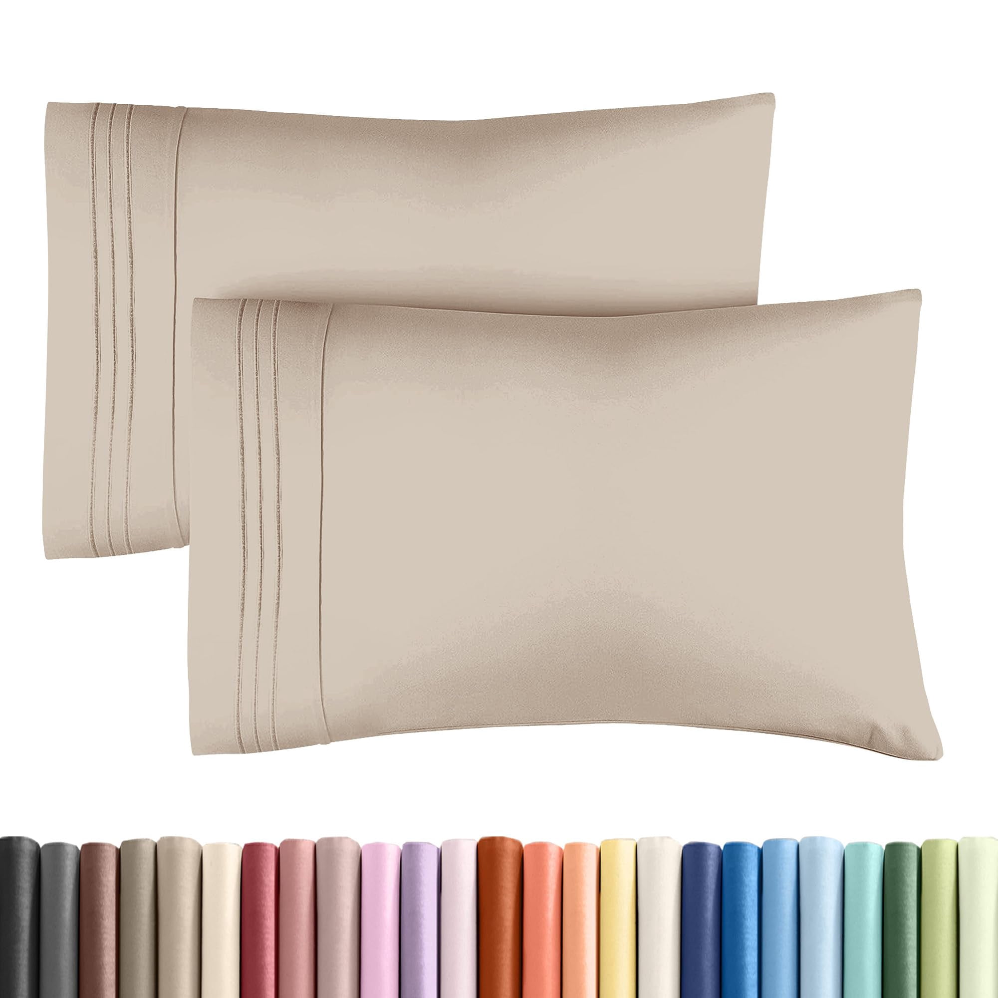 Fundas De Almohada King Cgk Unlimited, Ultrasuaves, Calidad Hotelera