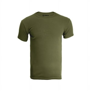 Snix - Polera Rib De Adulto Cuello Polo Verde Musgo Talla Xxl