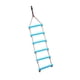 thumbnail image 2 of ni?os de interior y al aire libre playhouse 6 cuerdas cuerda escalada escalera de juguete azul, 2 of 3