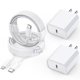 thumbnail image 1 of Cargador DelTucci iPhone PD Tipo C Pack de 2 - Blanco, 1 of 7