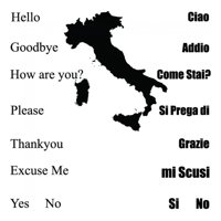 Rienda Libre Graphics - Decomural Language Basics Italian School Education Ws-34527