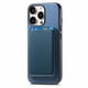 thumbnail image 2 of Funda de Cuero Magnética con Tarjetero para iPhone 16 Pro Cubierta Delgada Azul, 2 of 5