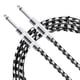 thumbnail image 4 of Cable De Guitarra 22AWG 6,35mm Enchufe Trenzado Para Consola Mezcladora De Bajos, 4 of 5