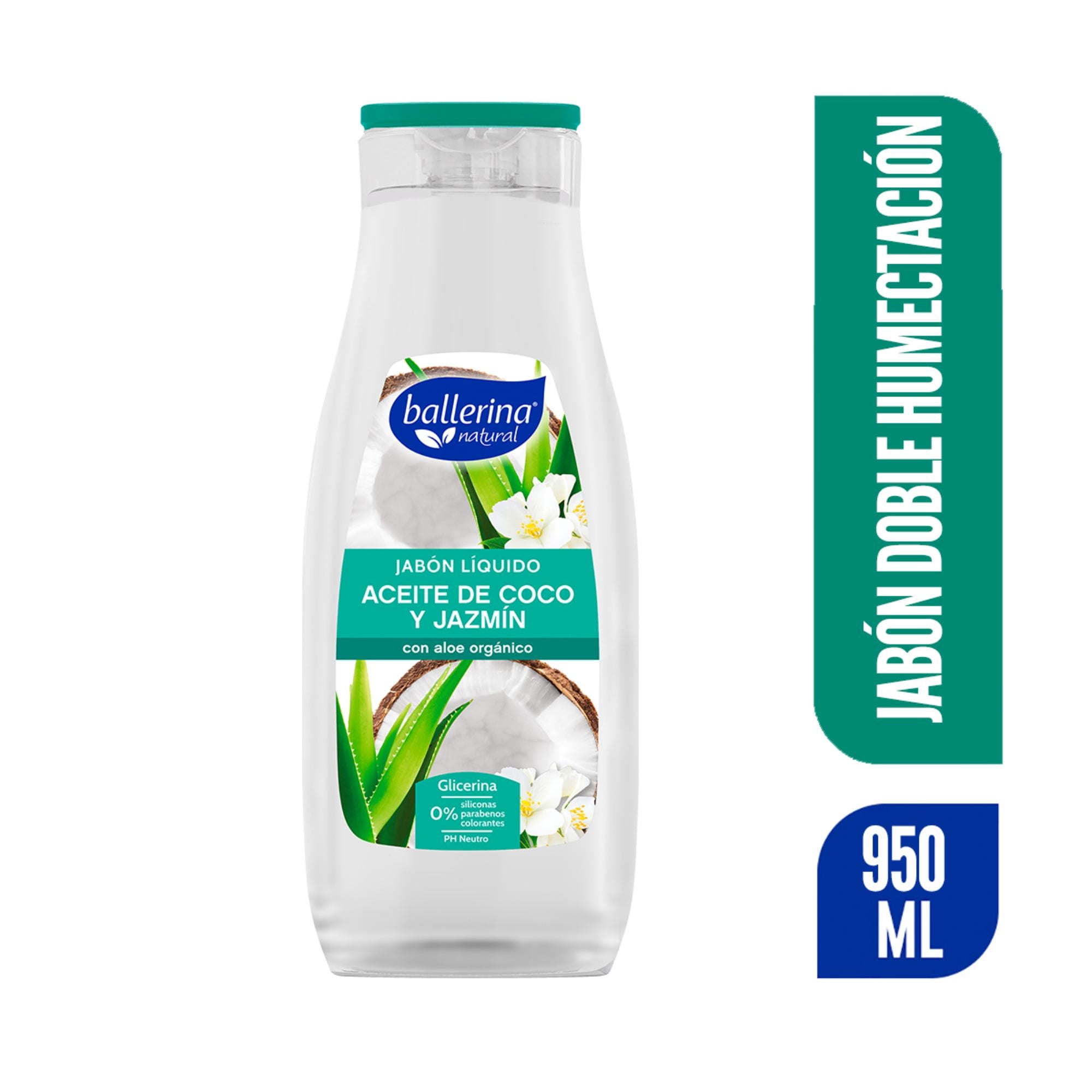 Jabón Coco Y Jazmín 950 ml Ballerina