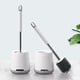 thumbnail image 1 of Effortlessly Clean Your Toilet with Our 1pc Silicone Toilet Brush and Holder - Perfect Size, Great Bristles, No Fall Over, Works Well, and Loved by Our Customers!, 1 of 4