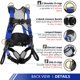thumbnail image 3 of Arnés de seguridad TT TRSMIMA con protección contra caídas con 4 hebillas, 3 of 6