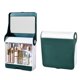 thumbnail image 2 of Organizador de Cosméticos con Espejo Verde, 2 of 4