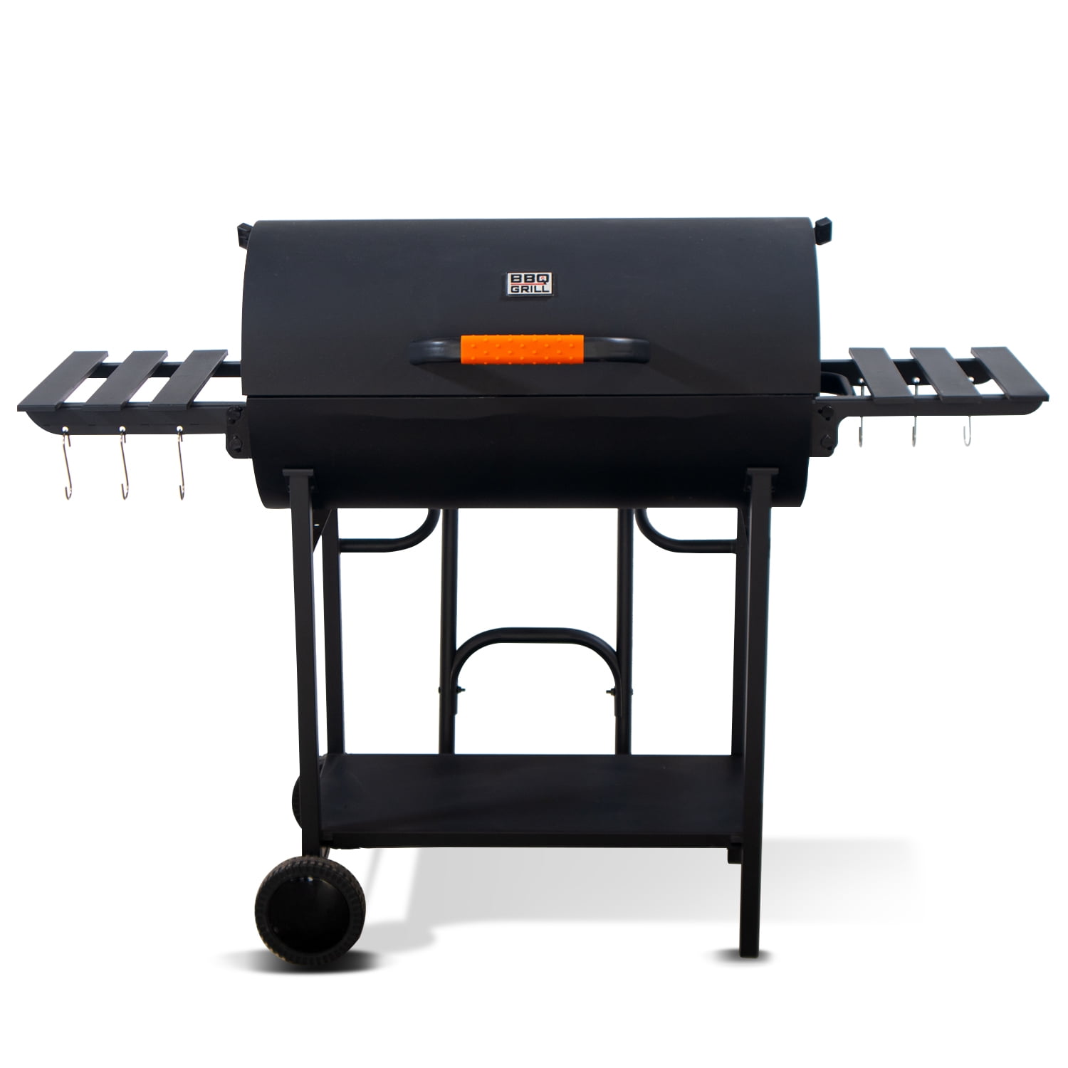 Bbq Grill Parrilla Carbon Montana Tambor + Spiedo