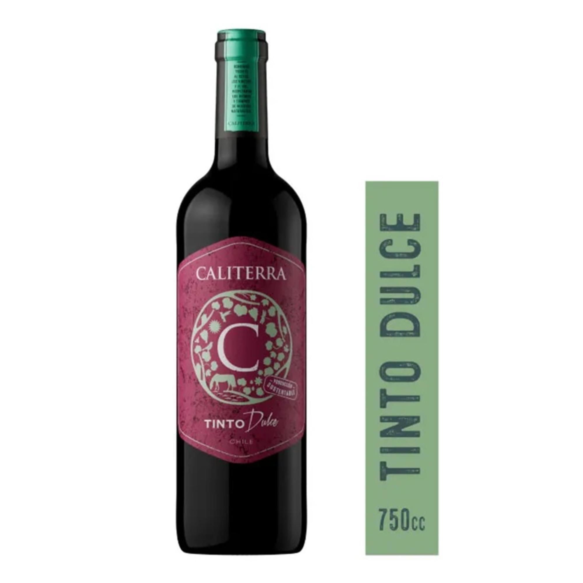Vino Tinto Dulce 750cc 12g 750 ml Caliterra