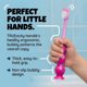 thumbnail image 2 of Cepillo dental infantil Trueocity de cerdas suaves con ventosa, set de 4, 2 of 3
