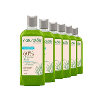 Pack 6 Shampoo Naturaloe Hidratación Y Brillo 350Ml