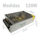 thumbnail image 2 of Fuente Poder 12v 10a 120w Transformador 220v Camaras Cinta, 2 of 8